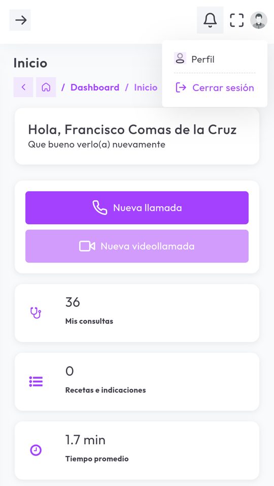 Paso 6: Al terminar, cierre sesión